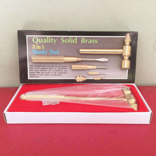 5 in 1 Solid Brass Multi Tool Gift Sets