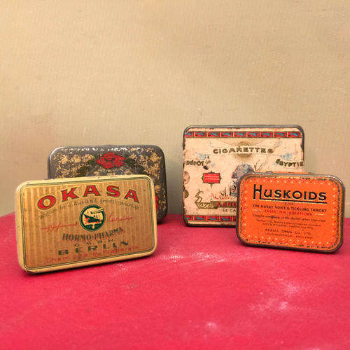 Rare Collection of Vintage Tins