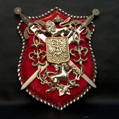 Replica Spanish Coat Of Arms Display Plaque