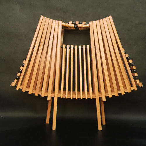 RETRO Foldable Bamboo Basket