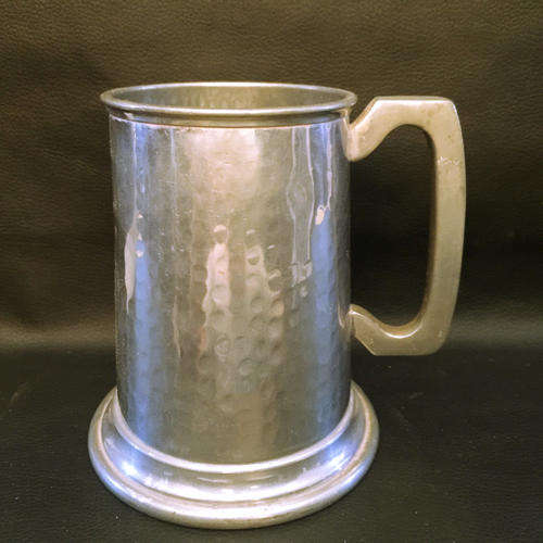 English Pewter Beer Tankard