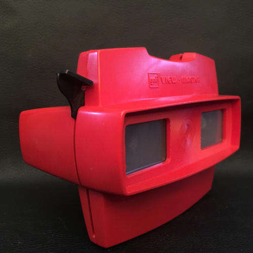 Vintage Red View Master Viewfinder