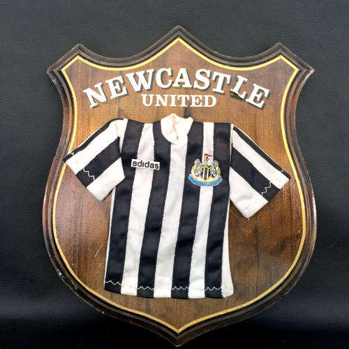 Newcastle United Soccer Plaque Display!!!