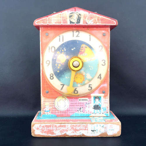 SUPER RARE 1962 Fisher Clock - WORKING (Age Damage)