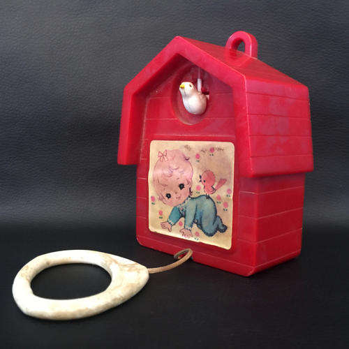 Vintage Japanese Cuckoo Clock Baby Melody Music Toy (Working)