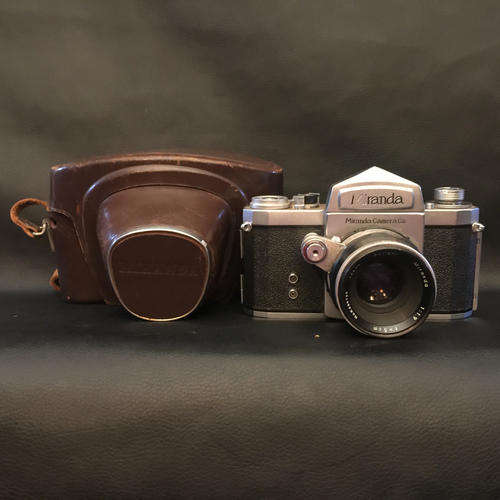 Vintage Miranda Japanese 35mm Camera with Leather Cover!!!