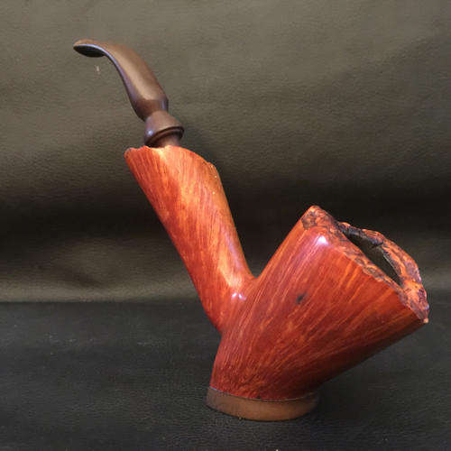 BJARNE Hand Carved Danish FREEHAND SETTER Tobacco Estate Pipe