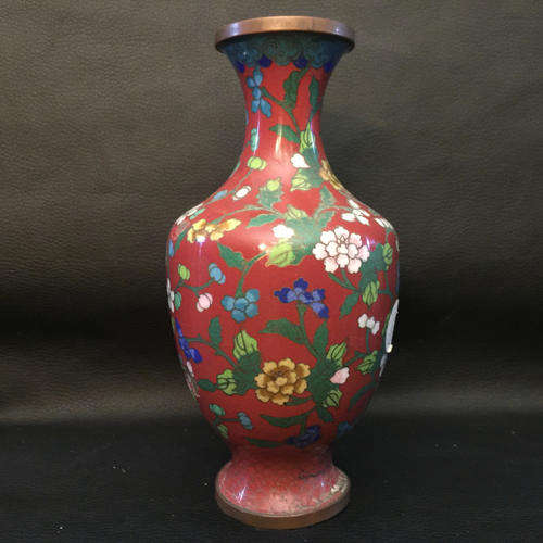 Cloisonne Vase (180mm Tall)