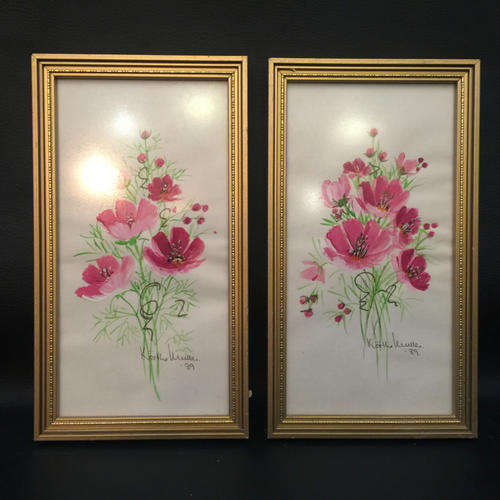 Framed Original Acrylic Double - Kathe Muller - 89 (200 x 120)