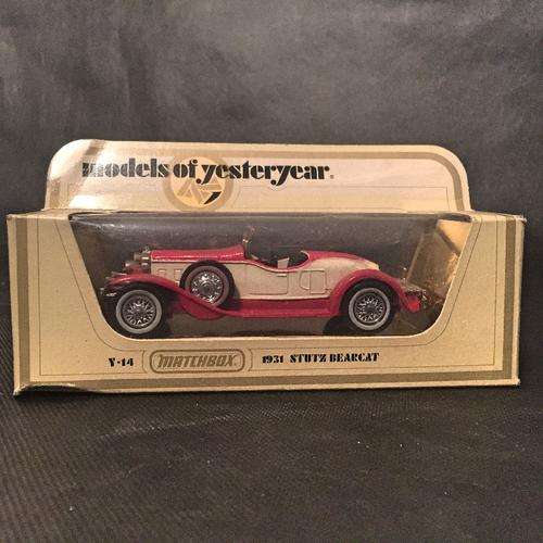 Rare Boxed Vintage Matchbox 1931 Stutz Bearcat - Late to Auction