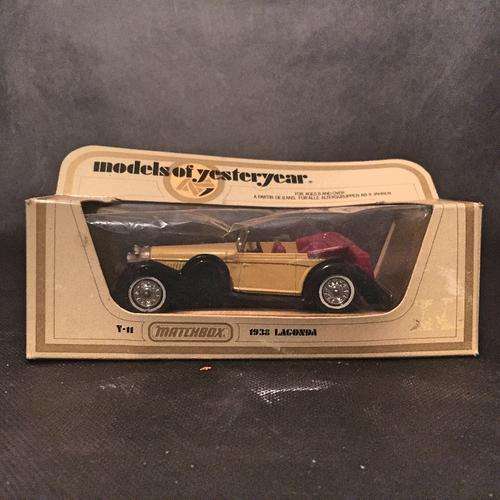 Rare Boxed Vintage Matchbox 1938 Lagonda - Late to Auction