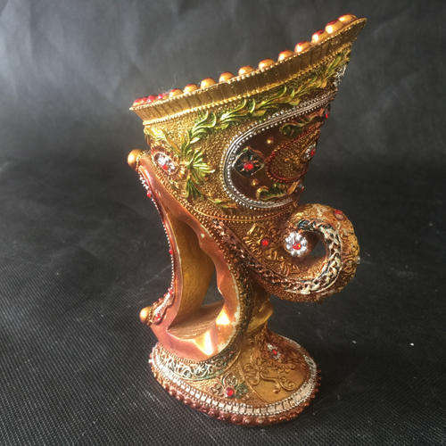 Highly Decorative Middle Eastern Candle Stand (160mm x 120mm)