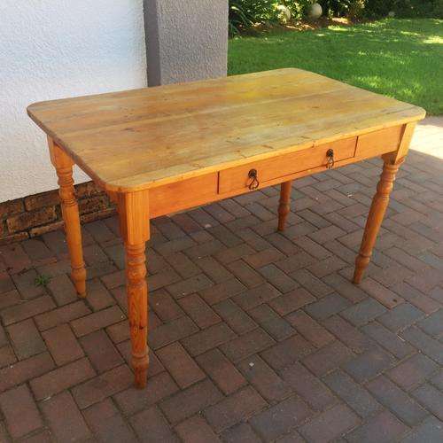 Vintage Oregon Pine Study Desk