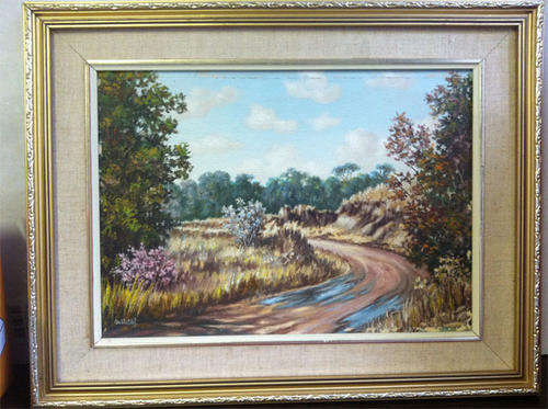 W Retief - Oil On Canvas