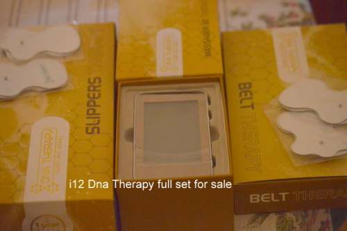DNA Therapy i12 machine with slippers and belt