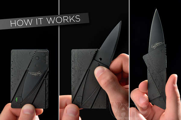 credit card folding knife
