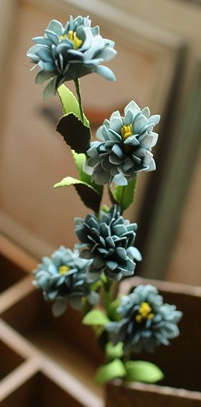 Quality silk PE flower.5 colors Hyacinth.61cm length.5 flowers/branch.
