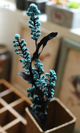 Quality PE silk flower.6 colors Phoenix-tail.69cm length.6flowers/branch.