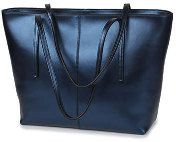 Genuine leather all-match big capacity lady bag. Blue color.Delivery only start 5 Sep 2017