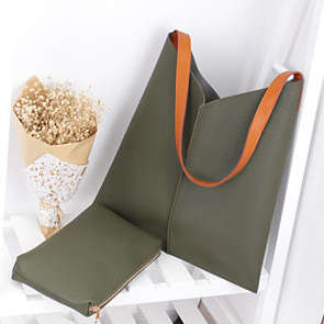 2 pieces All-Match messenger bag. Green color. Stock in ZA.