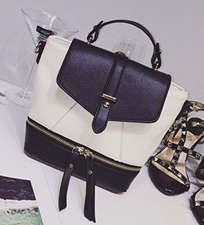 Multifunction mini backpack. White color. Stock in ZA.