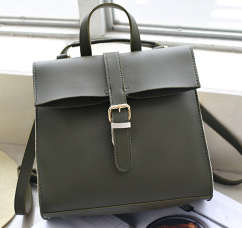 Simply design all-match lady bag. Green color. Stock in ZA.