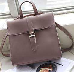 Simply design all-match lady bag. Grey color. Stock in ZA.