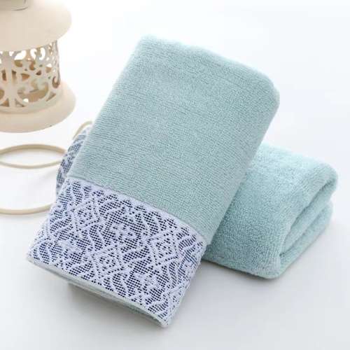 Victorian Garden 100% Cotton Soft and Comfortable Face Cloth big size--3 colors to choose.