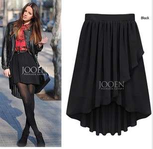 2012 fashion unbalance pleated wrap skirt- size 30, 32, 34. for clearance! shipping R30
