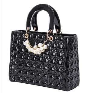 Star loves! Pearl pendant ladies bags, 4 colors