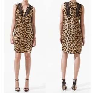 zara style leopard printed and lace dress, size S, shipping R30