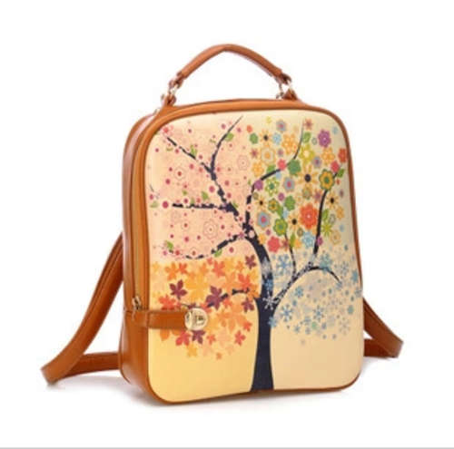 Oil painting style backpack, beautiful! tree printed. shipping R30