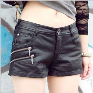 Topshop leather short! color black and brown, sexy! size 6-12. Shipping R30