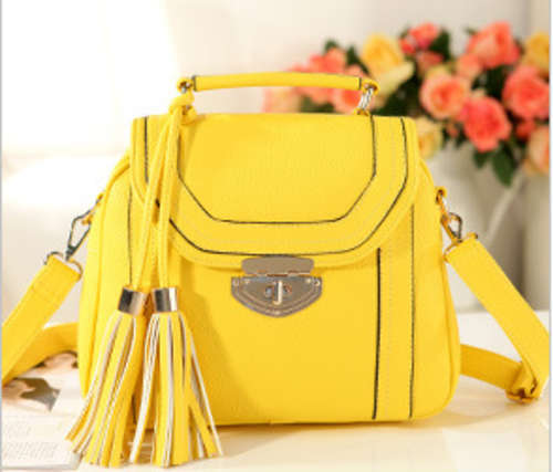 bright colors retro shoulder bag. yellow color. Shipping R30. can be wholesale