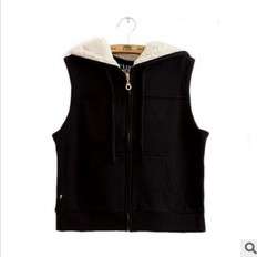 High quality fine hairs vest, wild match, wild use. size 34.