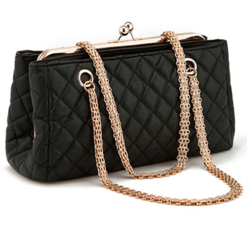 Very retro and classic chain clip ladied bag, handbag. Stock in ZA