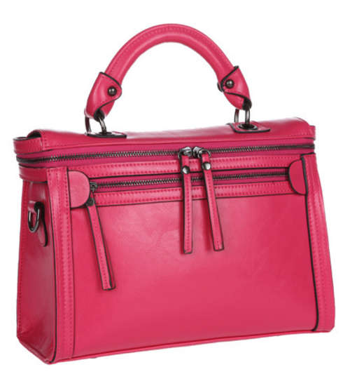 Genuine leather women handbag. Rose color. Stock in ZA