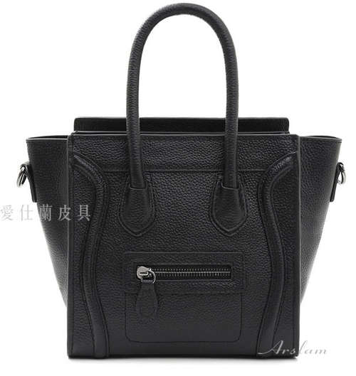 Genuine leather smile bag, lady handbag.inner is also leather. Size large. color Black. Stock in ZA