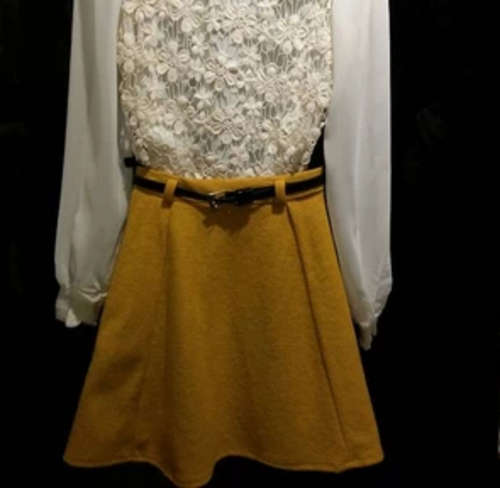 Woolen skirt, wild match. Stock in ZA