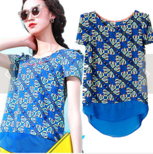 Summer shirt tops, chiffon material. Size 34. Stock in ZA