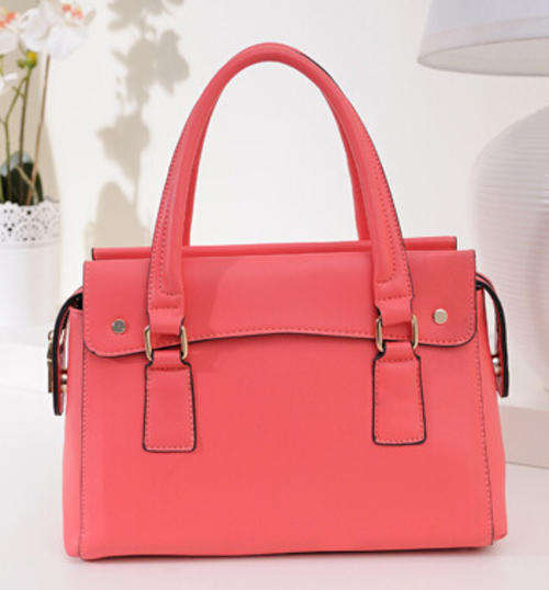 High quality designed office ladies love stereotyped handbag. Pink color. Stock in ZA