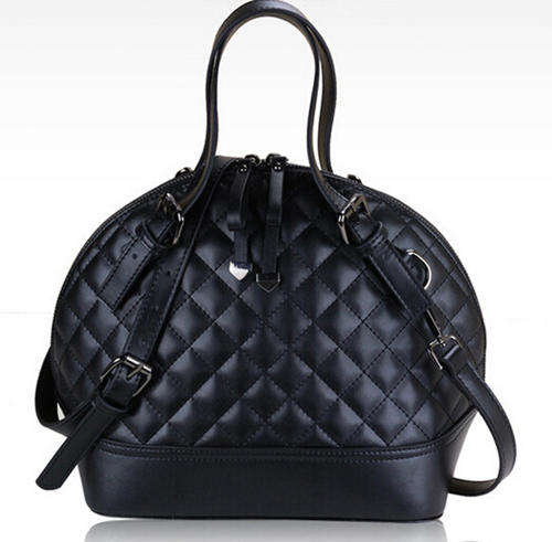 Genuine leather classic clutch! Multi-use ladies handbag. Black color