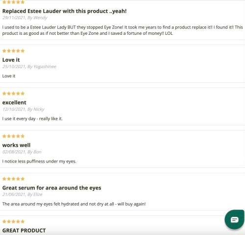Rejuvenating Eye Tissue Serum