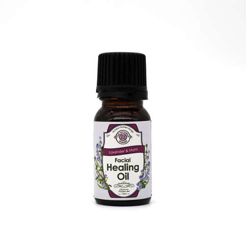 The Victorian Garden Lavender & Myrrh Facial Healing Oil 12ml (For Oily/Acne Skin Types)