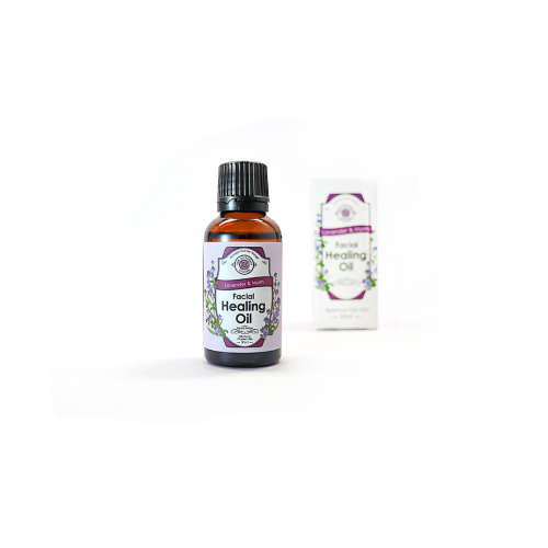 The Victorian Garden Lavender & Myrrh Facial Healing Oil 30ml (For Oily/Acne Skin Types)