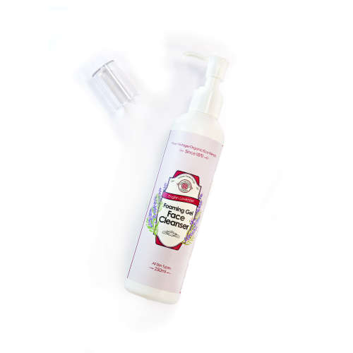 The Victorian Garden English Lavender Foaming Gel Face Cleanser 250ml (All Skin Types)