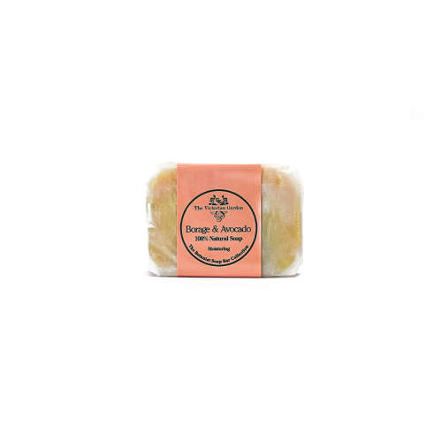 Borage & Avocado Natural Cold Process Soap 100g