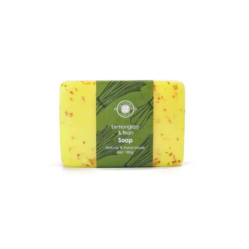 Lemongrass & Bran Soap 180g