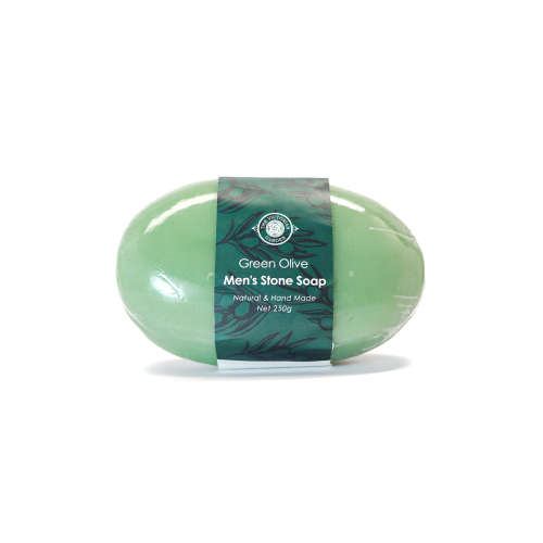Green Olive Mens Stone Soap 250g