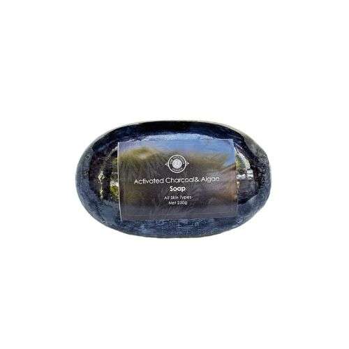 Activated Charcoal & Algae Soap 250g